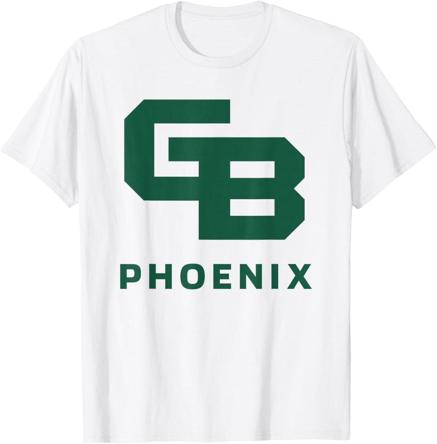 Wisconsin Green Bay Phoenix Icon Officially Licensed T-Shirt - T-Shirt | White