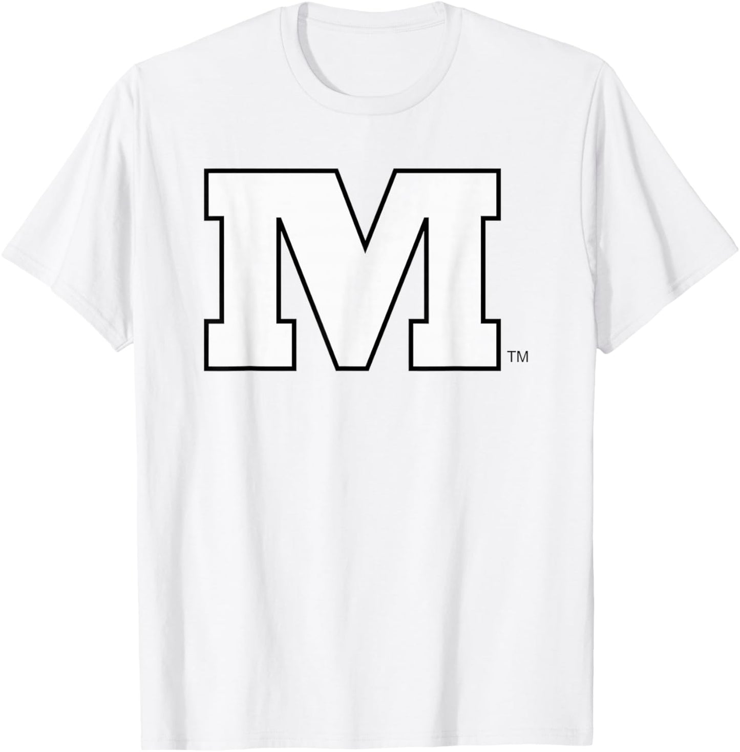 Monmouth College Fighting Scots Icon Red Officially Licensed T-Shirt - T-Shirt | White