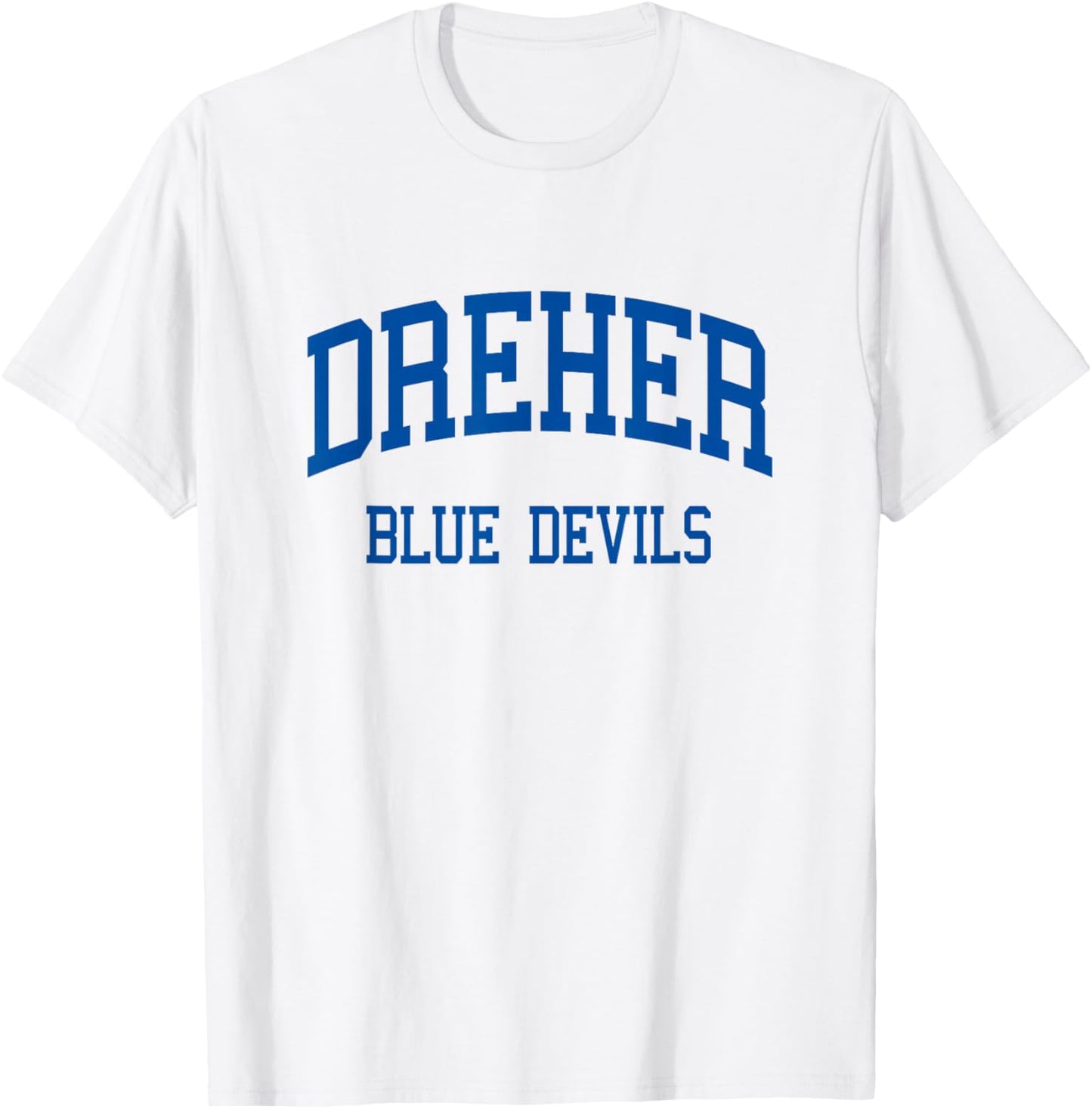 Dreher High School HS Columbia SC Retro T-Shirt - T-Shirt | White