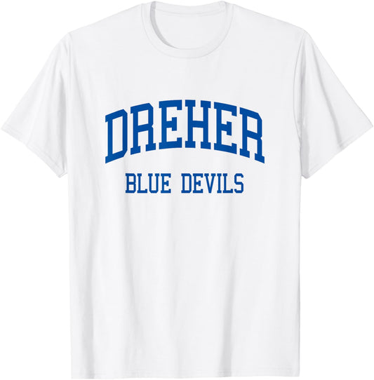 Dreher High School HS Columbia SC Retro T-Shirt - T-Shirt | White