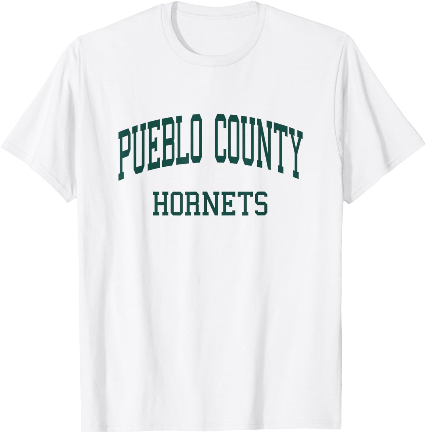 Pueblo County High School HS Pueblo CO Retro T-Shirt - T-Shirt | White