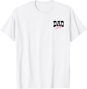 Soon to Be Daddy of Girl 2026 Promoted to Daddy New Dad T-Shirt - T-Shirt | White