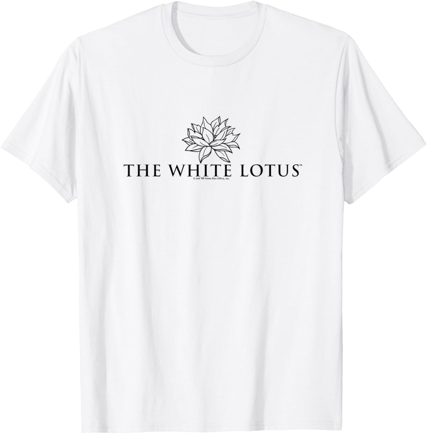 The White Lotus HBO Original Series Logo Lights T-Shirt - T-Shirt | White