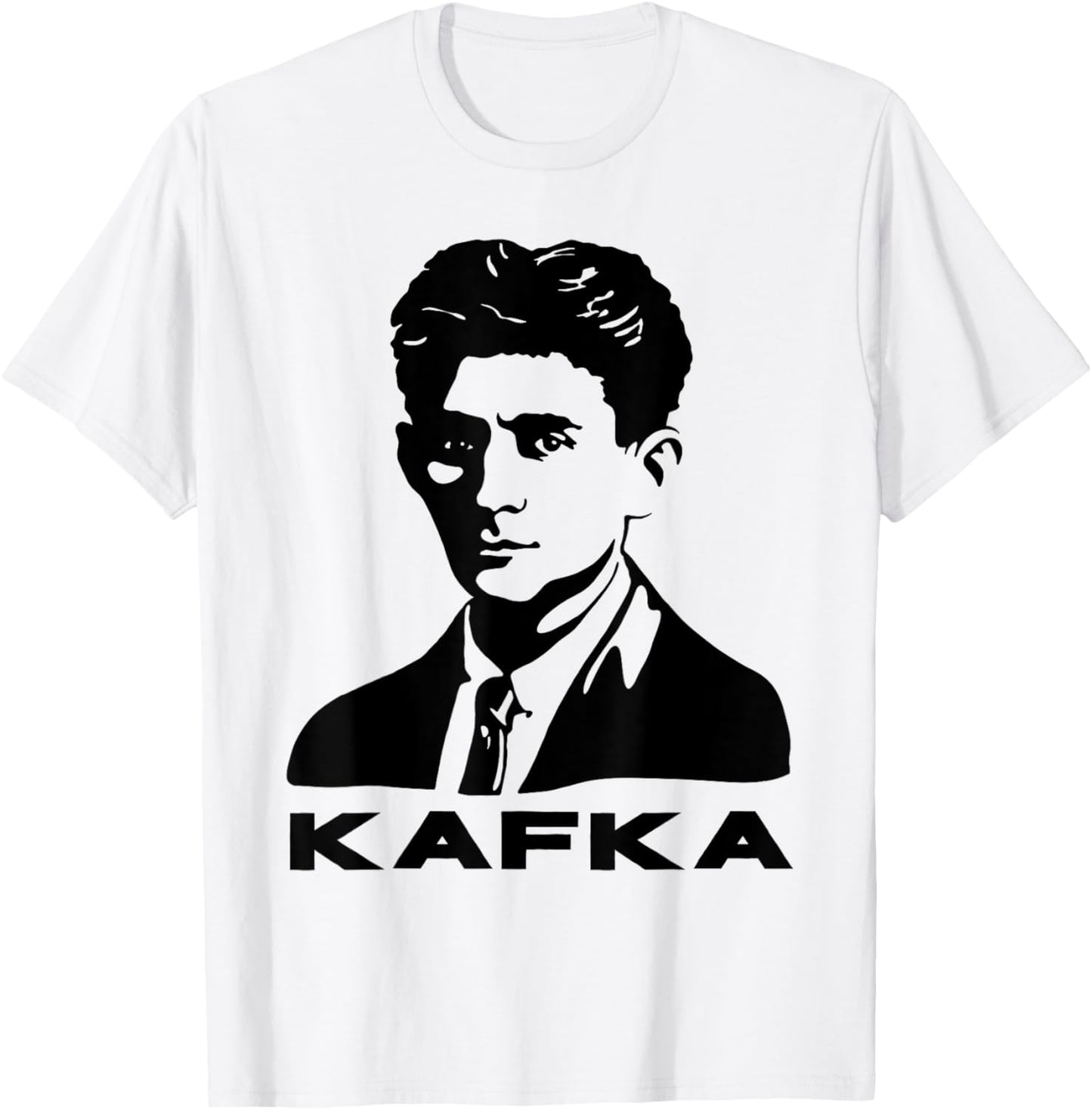 Franz Kafka Portrait T-Shirt - T-Shirt | White