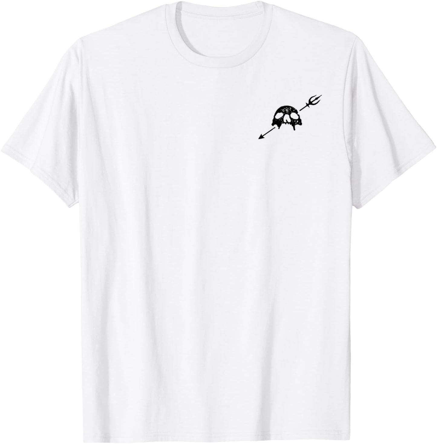 The Devil Whispered I'm Coming for You I Whispered 2 Sides T-Shirt - T-Shirt | White