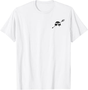 The Devil Whispered I'm Coming for You I Whispered 2 Sides T-Shirt - T-Shirt | White