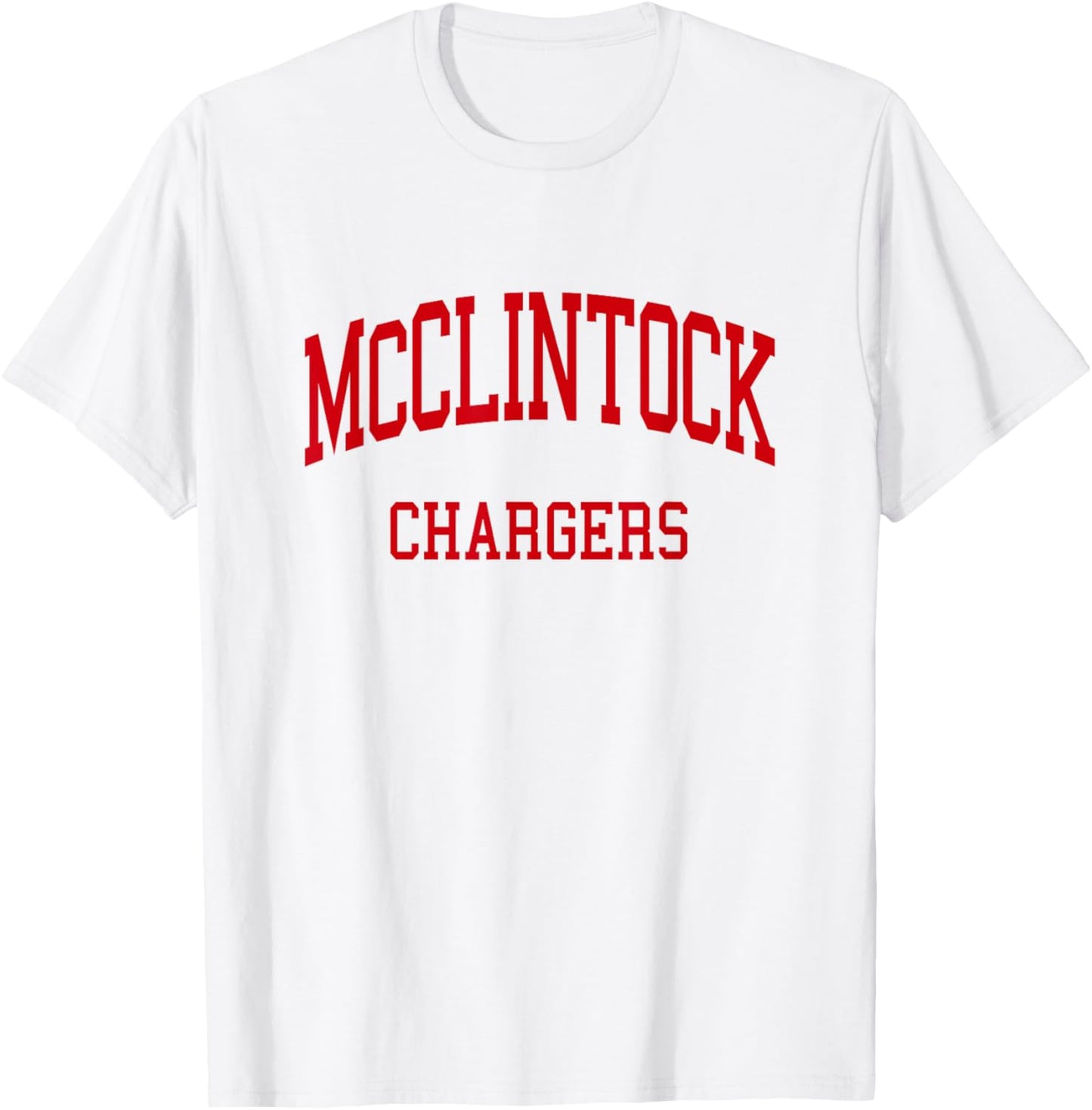 McClintock High School HS Tempe AZ Retro T-Shirt - T-Shirt | White
