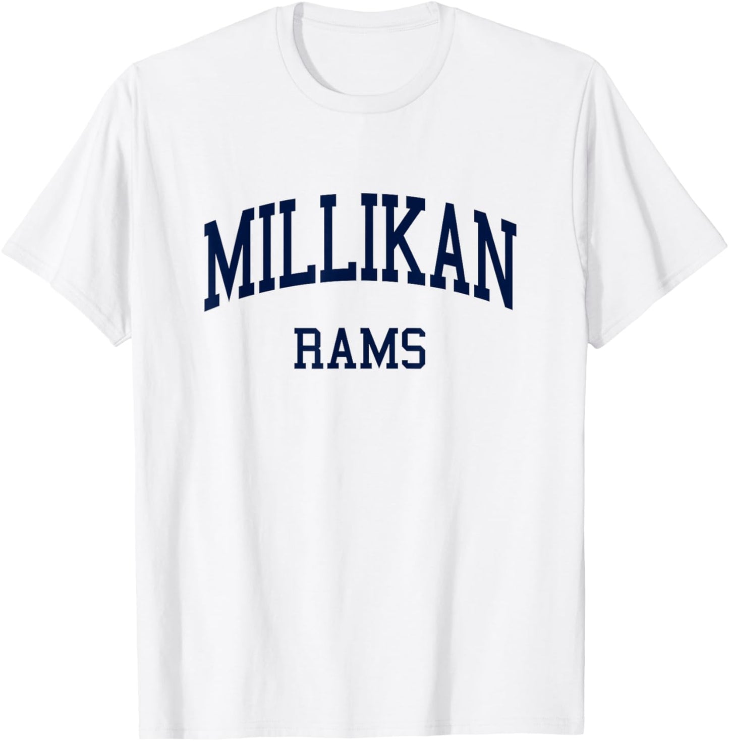 Millikan High School HS Long Beach CA Retro T-Shirt - T-Shirt | White