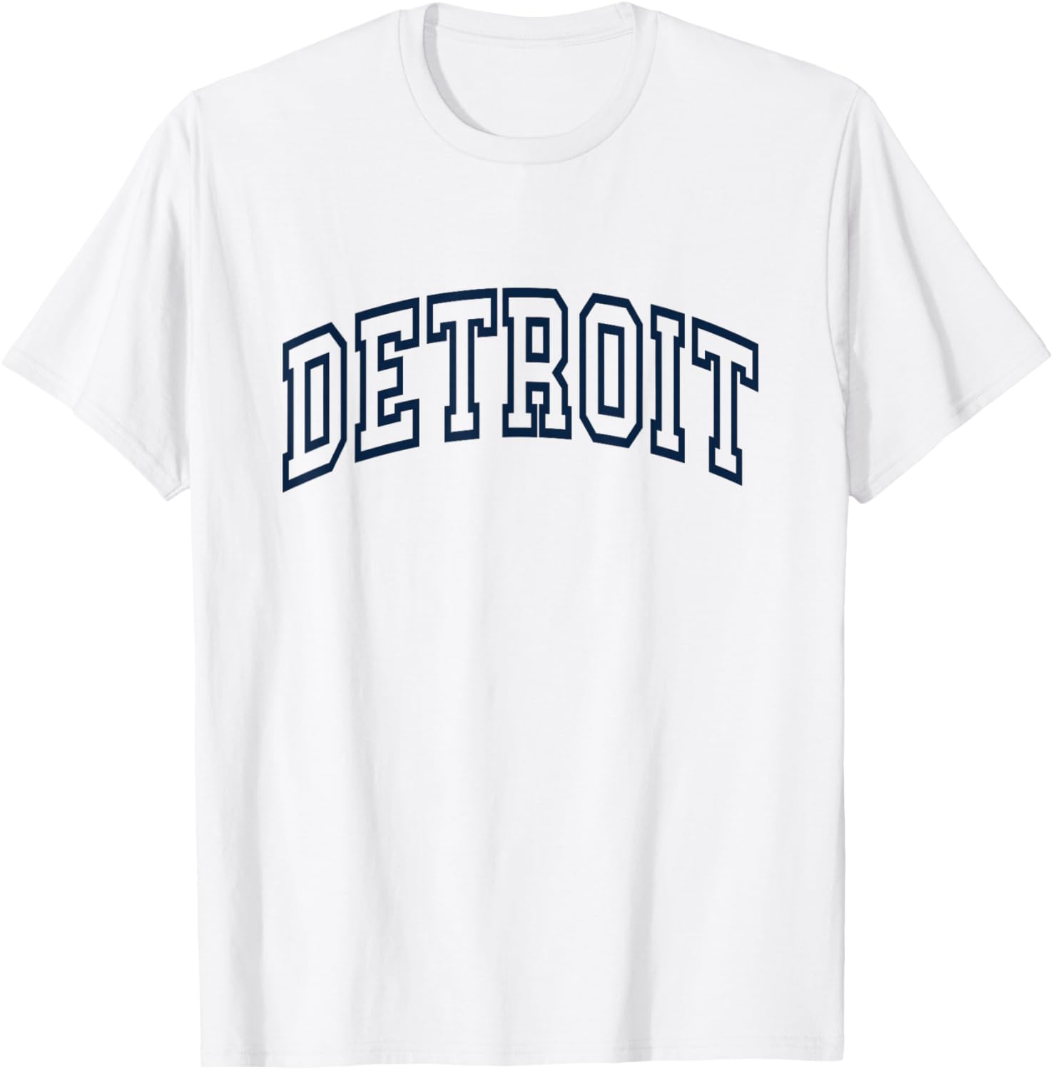 DETROIT - Throwback Design - Classic T-Shirt - T-Shirt | White