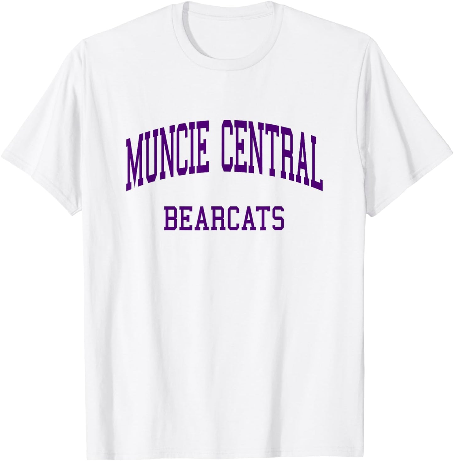 Muncie Central High School HS Muncie in Retro T-Shirt - T-Shirt | White