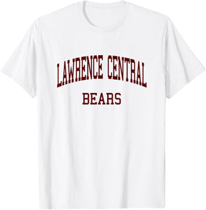 Lawrence Central High School HS Indianapolis in Retro T-Shirt - T-Shirt | White