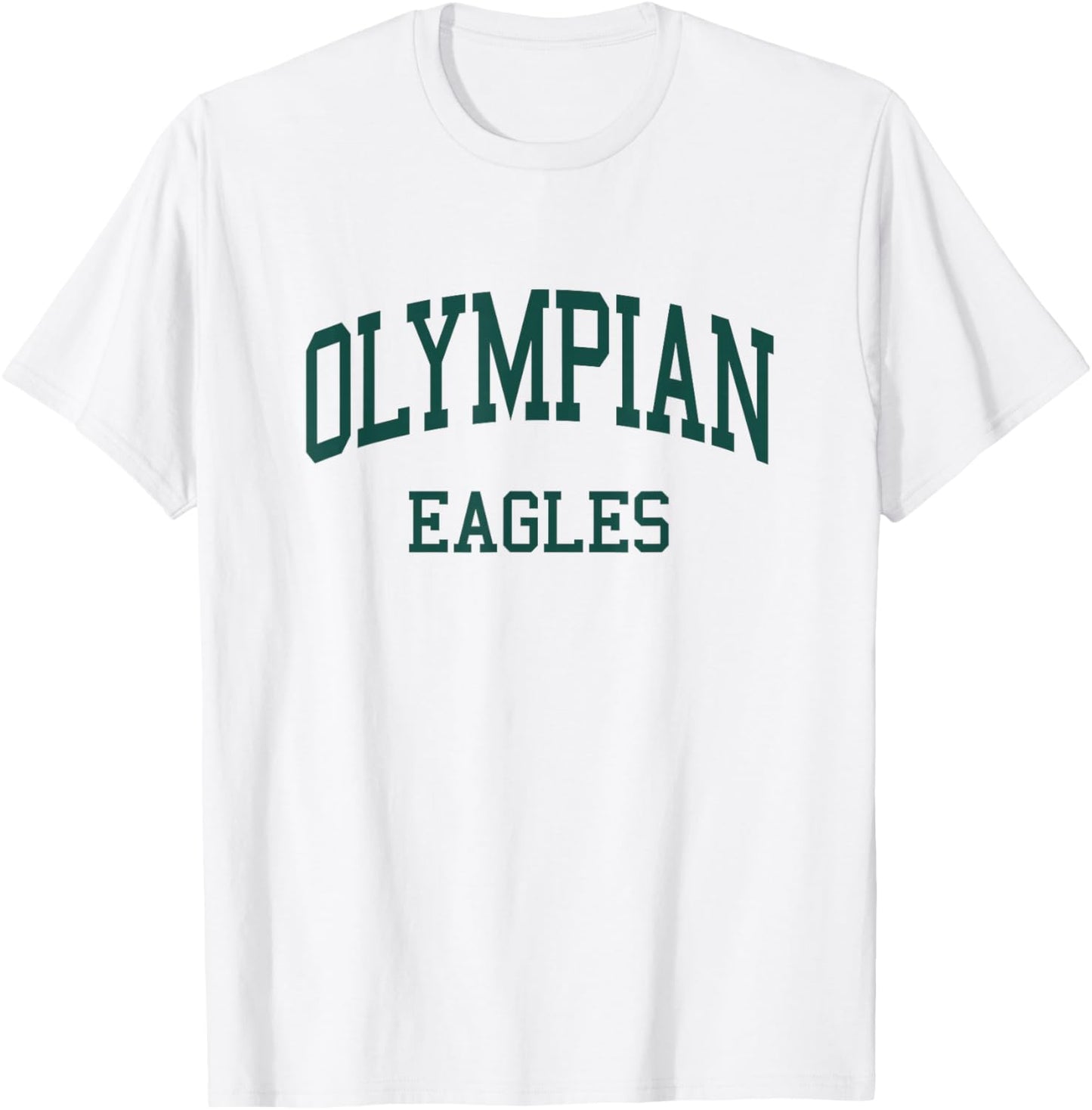 Olympian High School HS Chula Vista CA Retro T-Shirt - T-Shirt | White