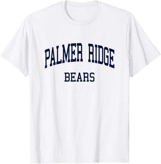 Palmer Ridge High School HS Monument CO Retro T-Shirt - T-Shirt | White