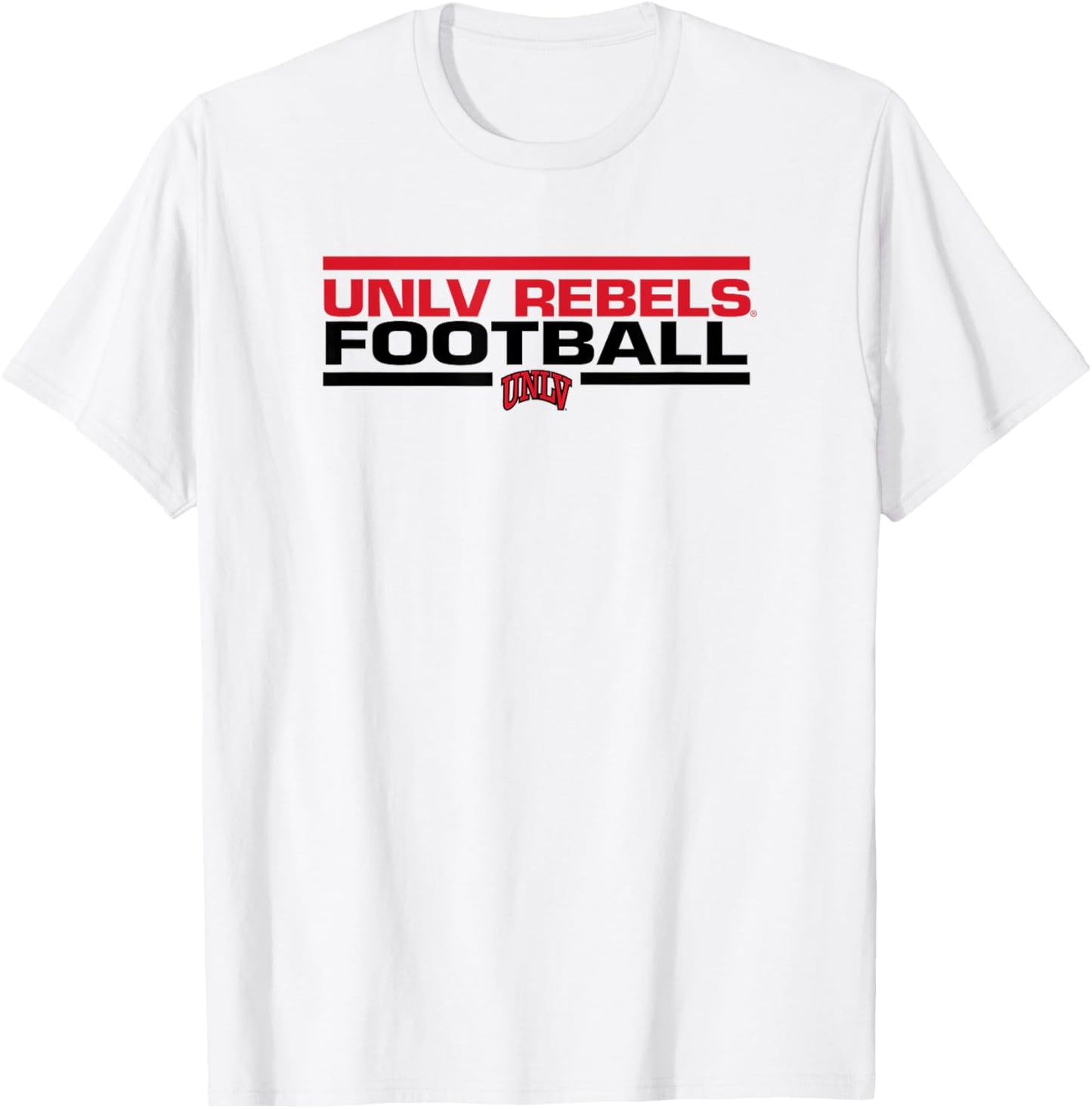 UNLV Rebels Football Tackle White Officially Licensed T-Shirt - T-Shirt | White