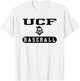 Central Florida Golden Knights Baseball Logo T-Shirt - T-Shirt | White