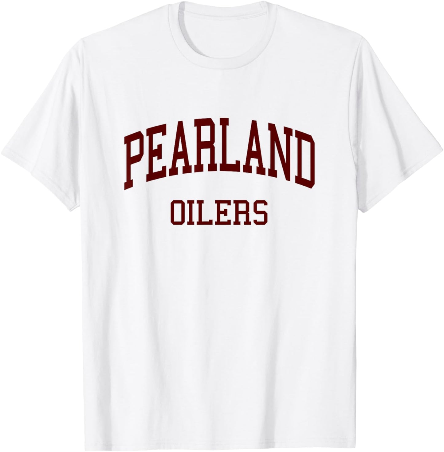 Pearland High School HS Pearland TX Retro T-Shirt - T-Shirt | White