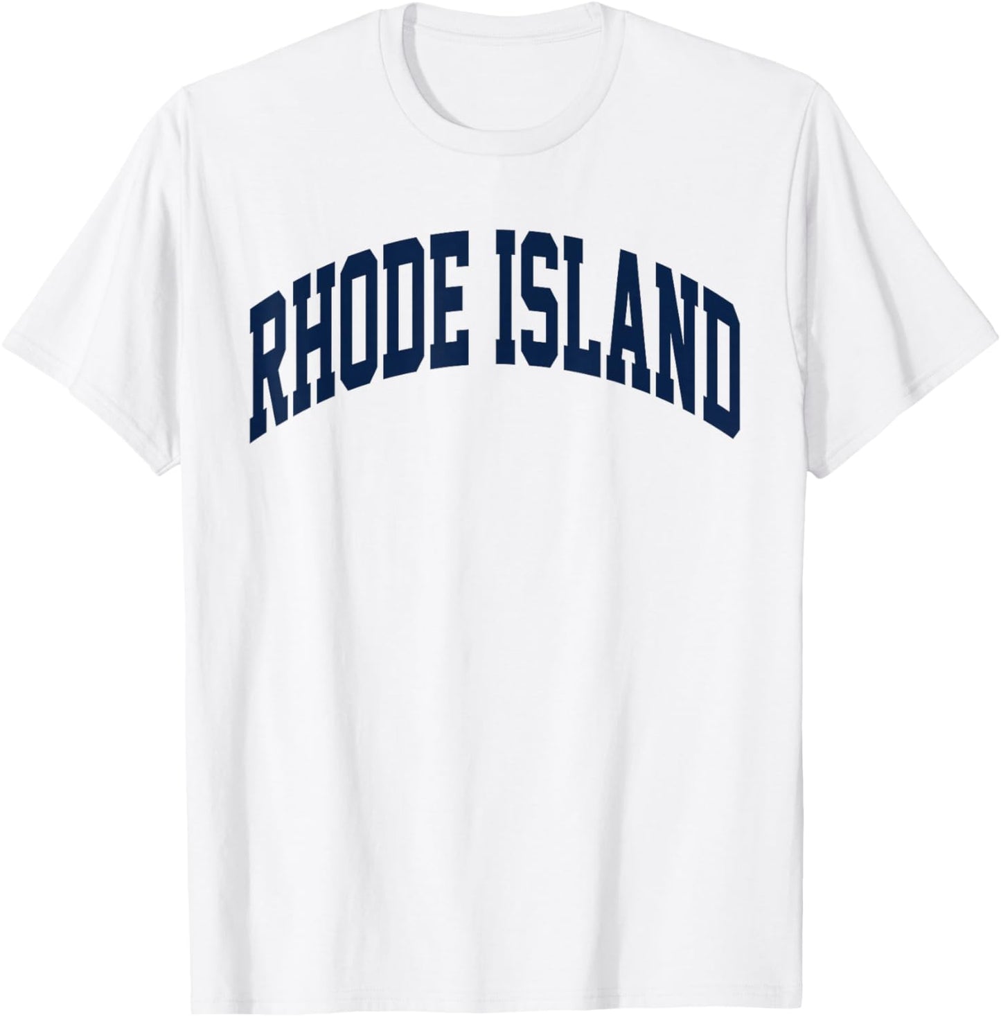 Retro Rhode Island Souvenir Classic Rhode Island Blue RI T-Shirt - T-Shirt | White