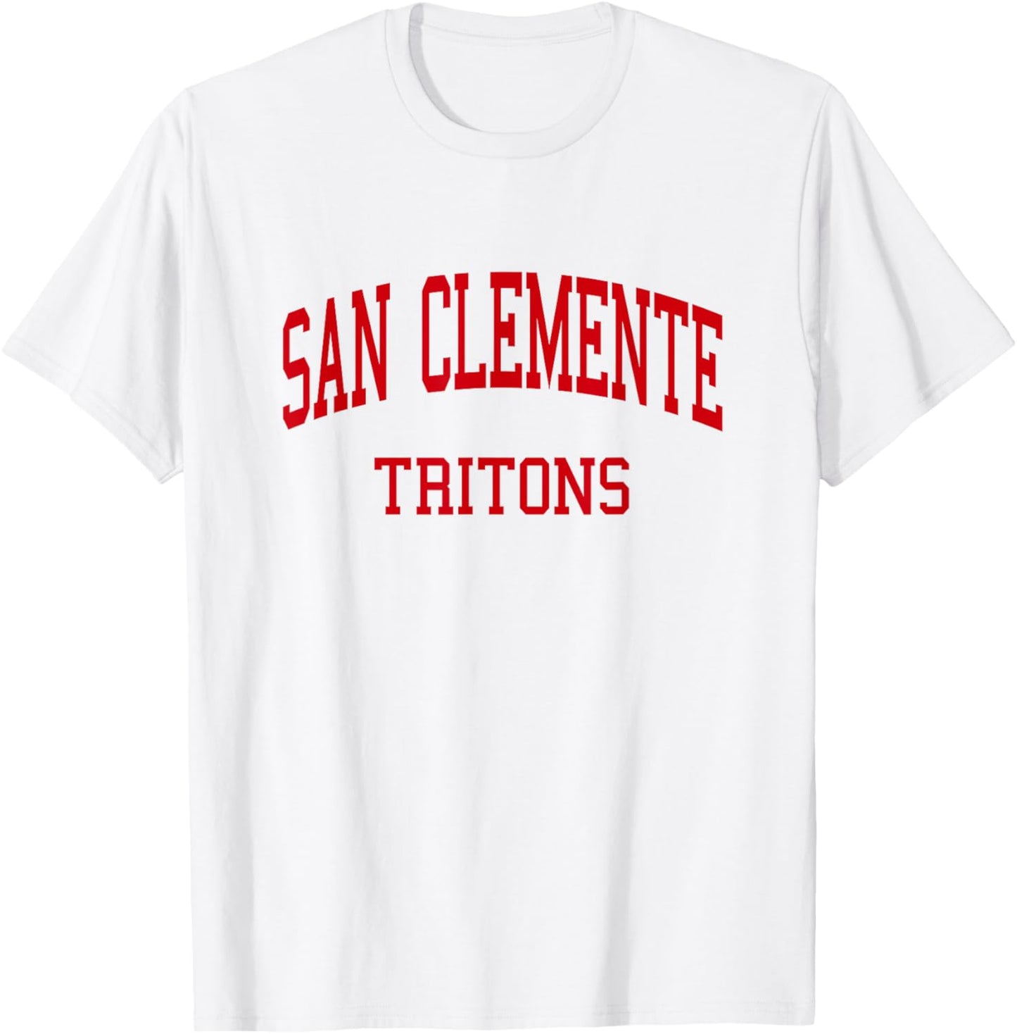 San Clemente High School HS San Clemente CA Retro T-Shirt - T-Shirt | White
