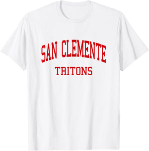 San Clemente High School HS San Clemente CA Retro T-Shirt - T-Shirt | White