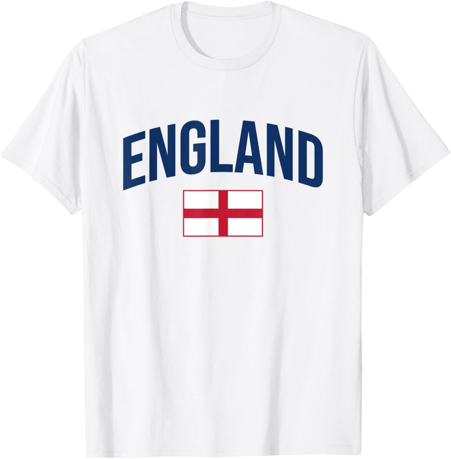 England - Flag of England - Throwback Design T-Shirt - T-Shirt | White