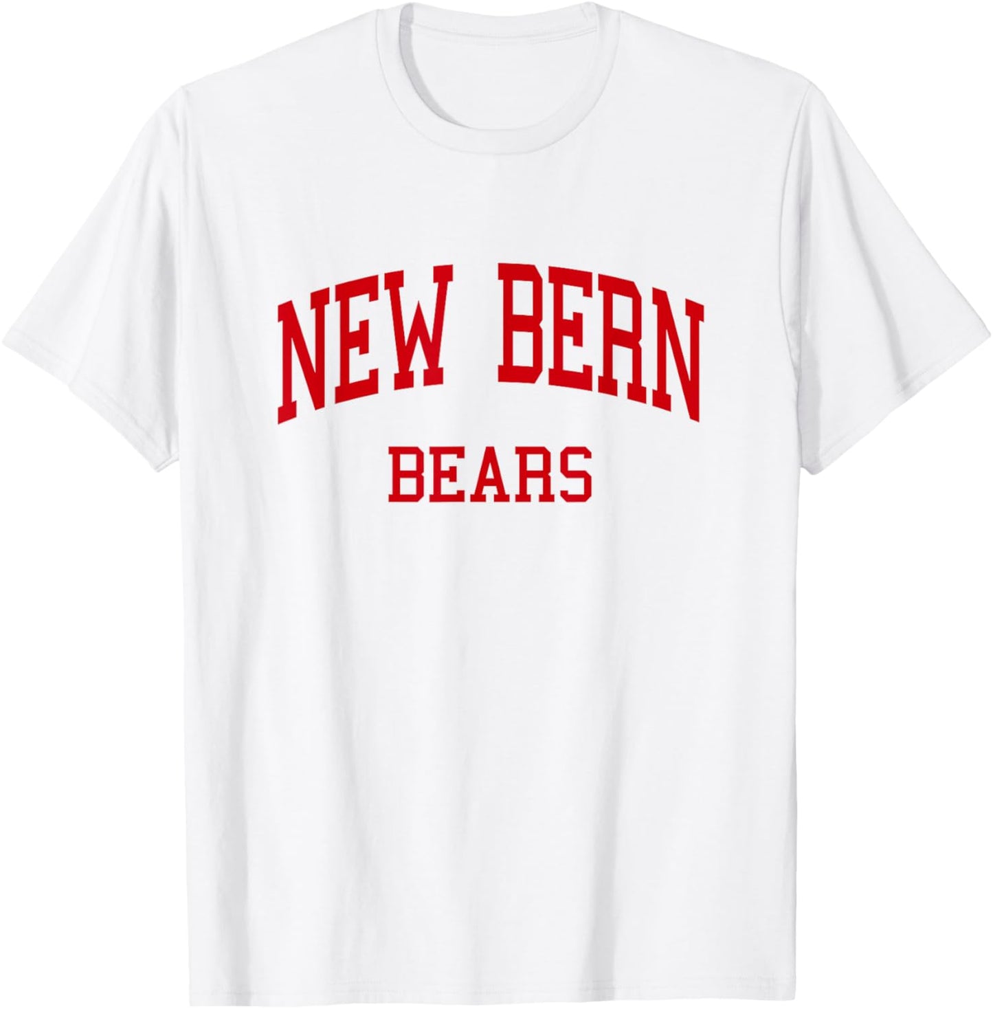 New Bern High School HS New Bern NC Retro T-Shirt - T-Shirt | White
