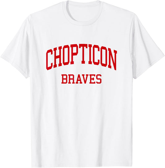 Chopticon High School HS Morganza MD Retro T-Shirt - T-Shirt | White