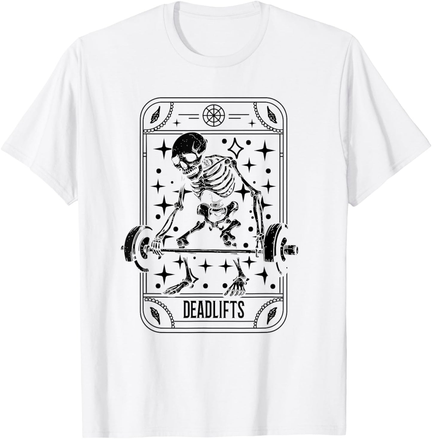 Tarot Card Emo Gothic - Occult Deadlifts T-Shirt - T-Shirt | White