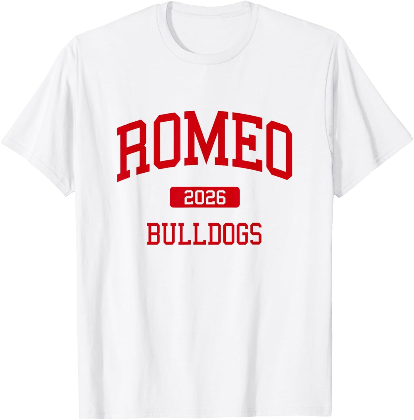 Romeo High School Class of 2026 Washington MI T-Shirt - T-Shirt | White