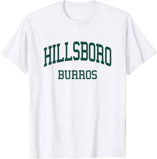 Hillsboro High School HS Nashville TN Retro T-Shirt - T-Shirt | White