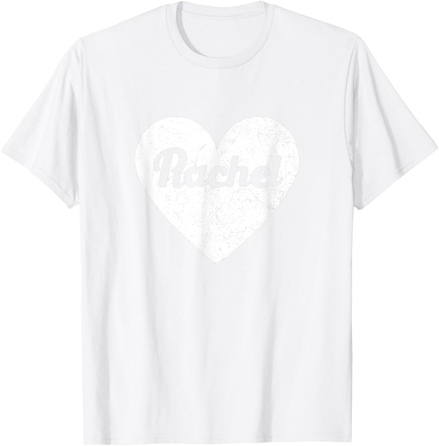 I Heart Rachel Favorite First Name Heart Love Rachel T-Shirt - T-Shirt | White