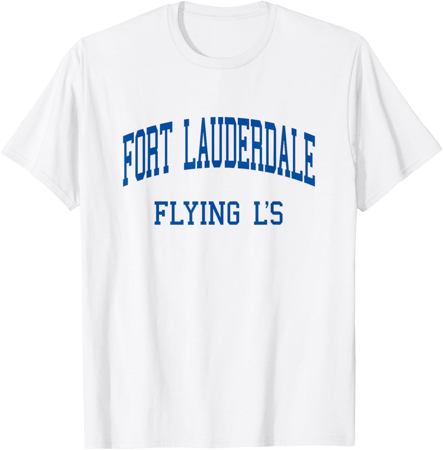 Fort Lauderdale High School HS Fort Lauderdale FL Retro T-Shirt - T-Shirt | White