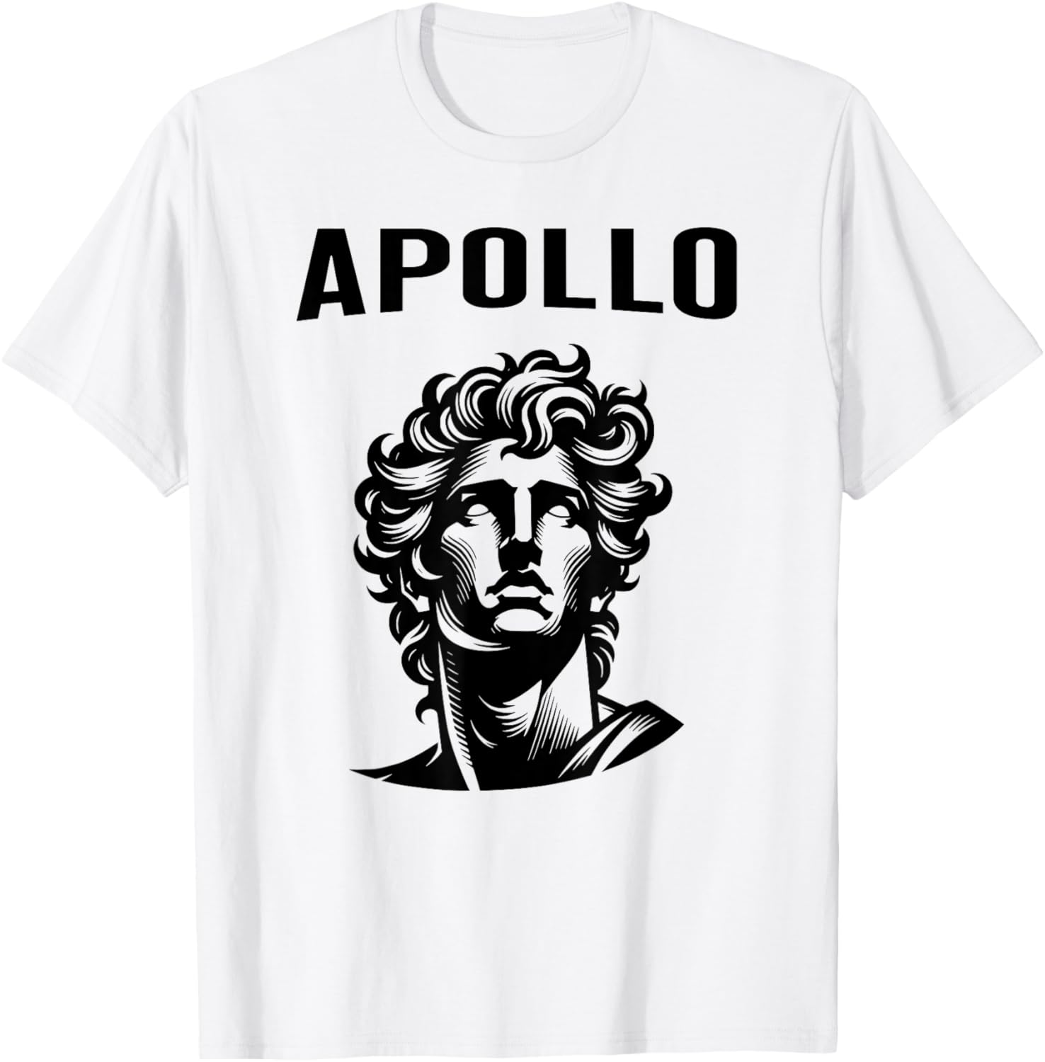 Apollo Ancient Greek God T-Shirt - T-Shirt | White