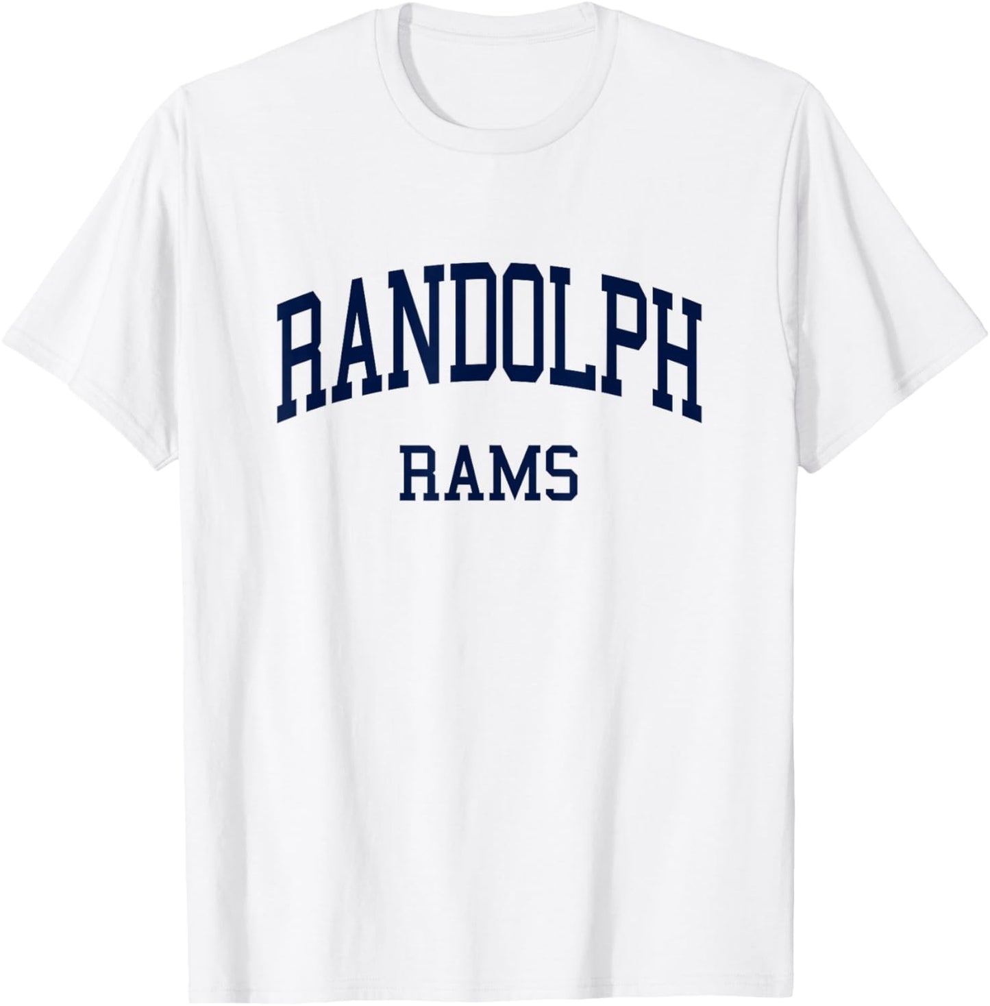 Randolph High School HS Randolph NJ Retro T-Shirt - T-Shirt | White