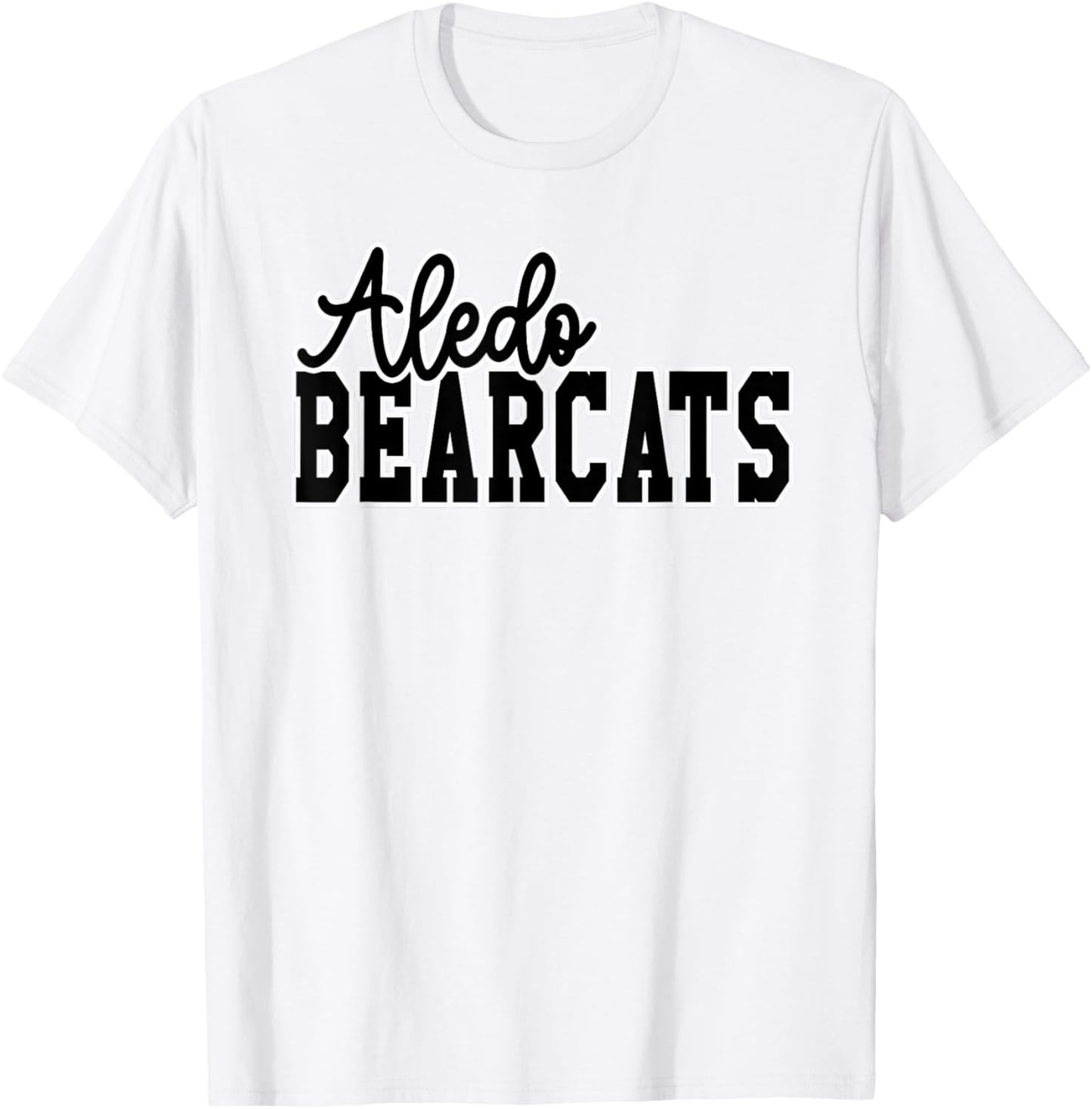 Aledo High School Bearcats T-Shirt - T-Shirt | White