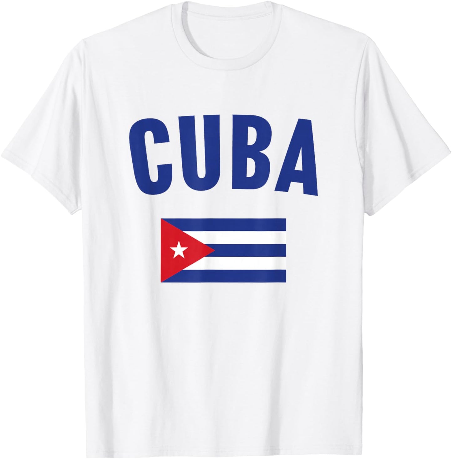 Cuba Flag T-Shirt - T-Shirt | White