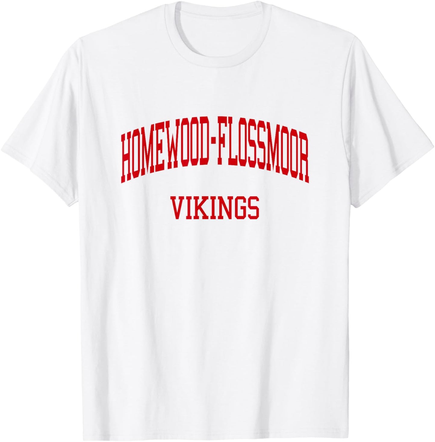 Homewood-Flossmoor High School HS Flossmoor IL Retro T-Shirt - T-Shirt | White