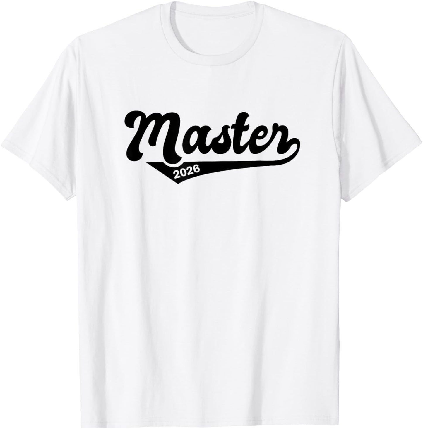 Masterabschluss Absolvent Sponsion Uni Abschluss Master 2026 T-Shirt - T-Shirt | White