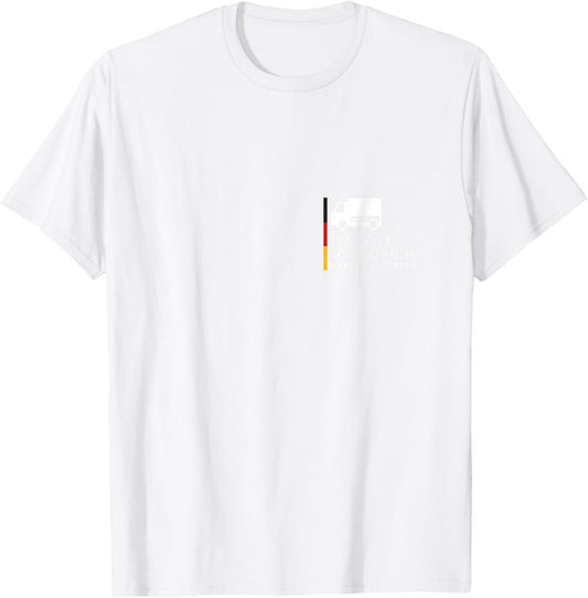 LKW Fahrer Bußgeldstelle Fernfahrer lustiges Geschenk T-Shirt - T-Shirt | White