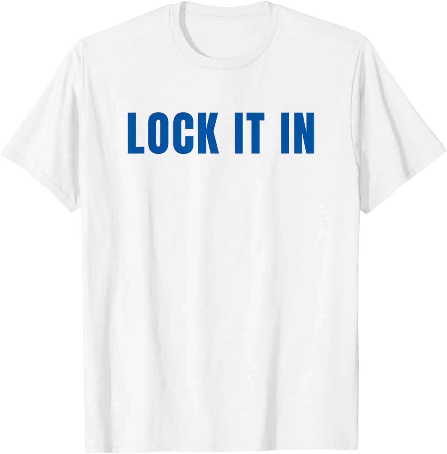 Lock It in T-Shirt - T-Shirt | White