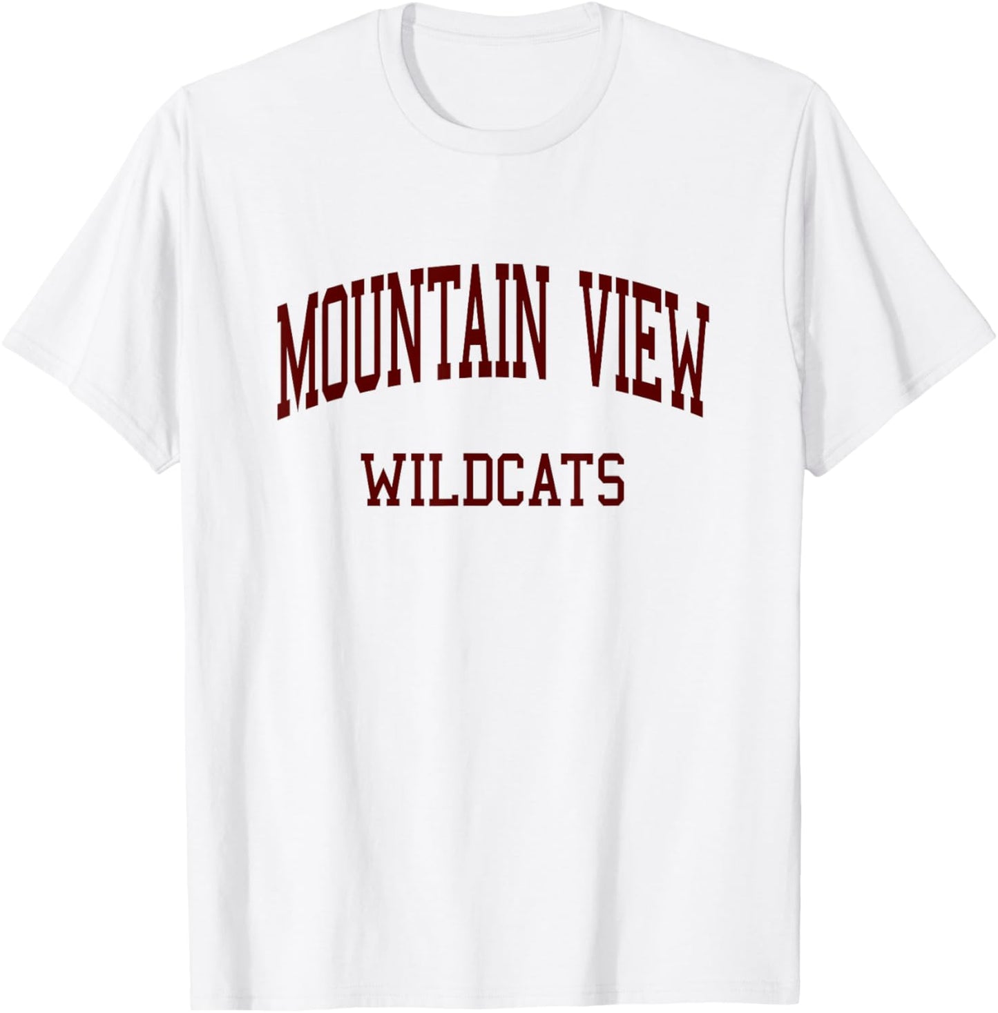 Mountain View High School HS Stafford VA Retro T-Shirt - T-Shirt | White