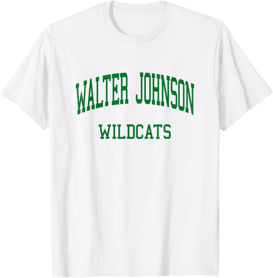 Walter Johnson High School HS Bethesda MD Retro T-Shirt - T-Shirt | White