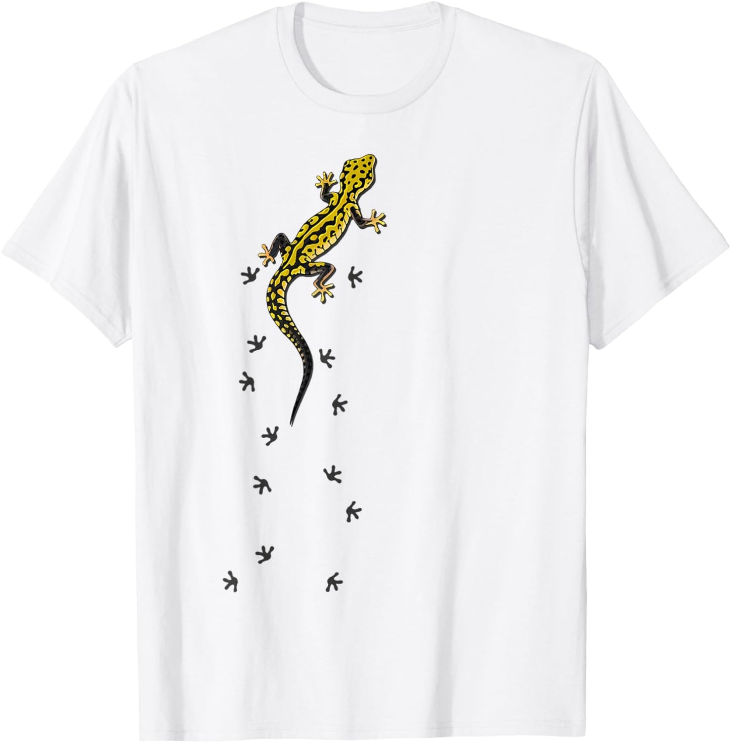 Cute Lizard Reptile Leopard Gecko Gifts Women Kid T-Shirt - T-Shirt | White
