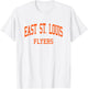East St. Louis High School HS East Saint Louis IL Retro T-Shirt - T-Shirt | White