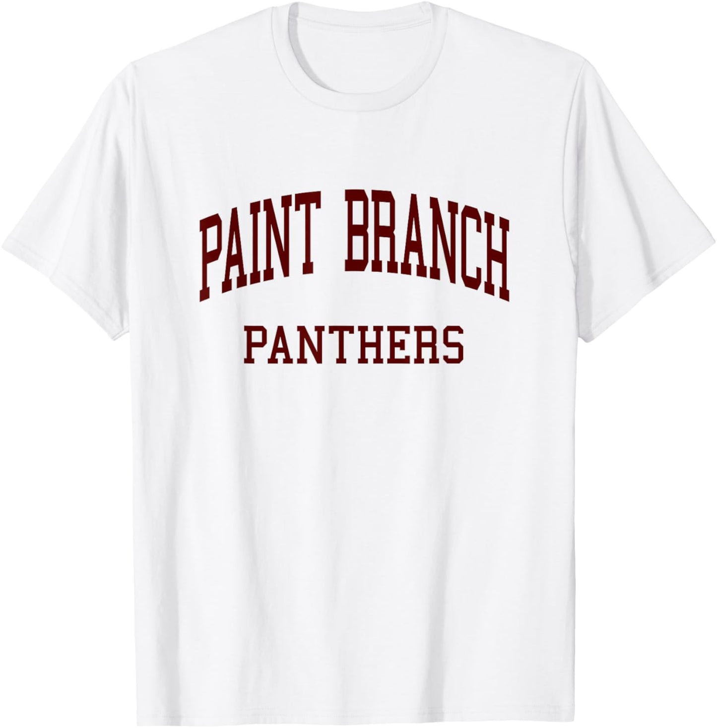 Paint Branch High School HS Burtonsville MD Retro T-Shirt - T-Shirt | White