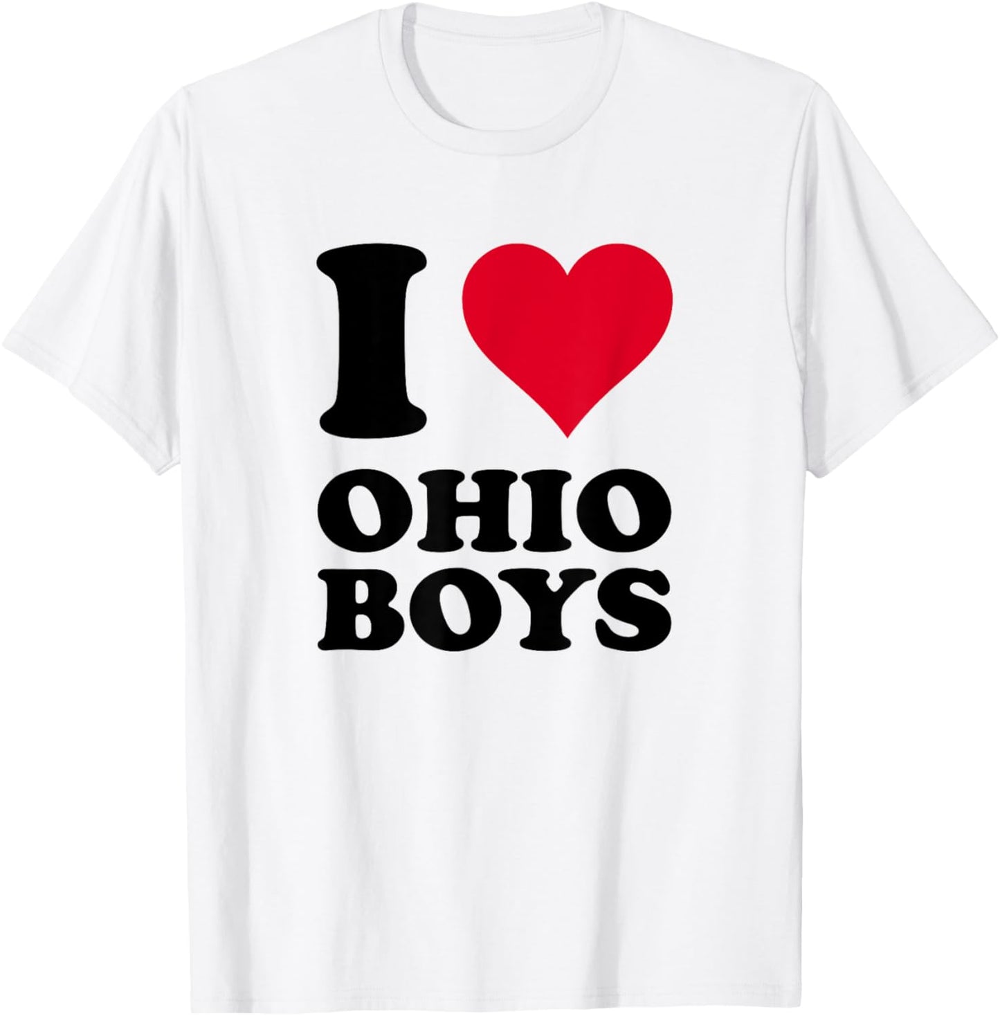 I Love Ohio Boys T-Shirt - T-Shirt | White