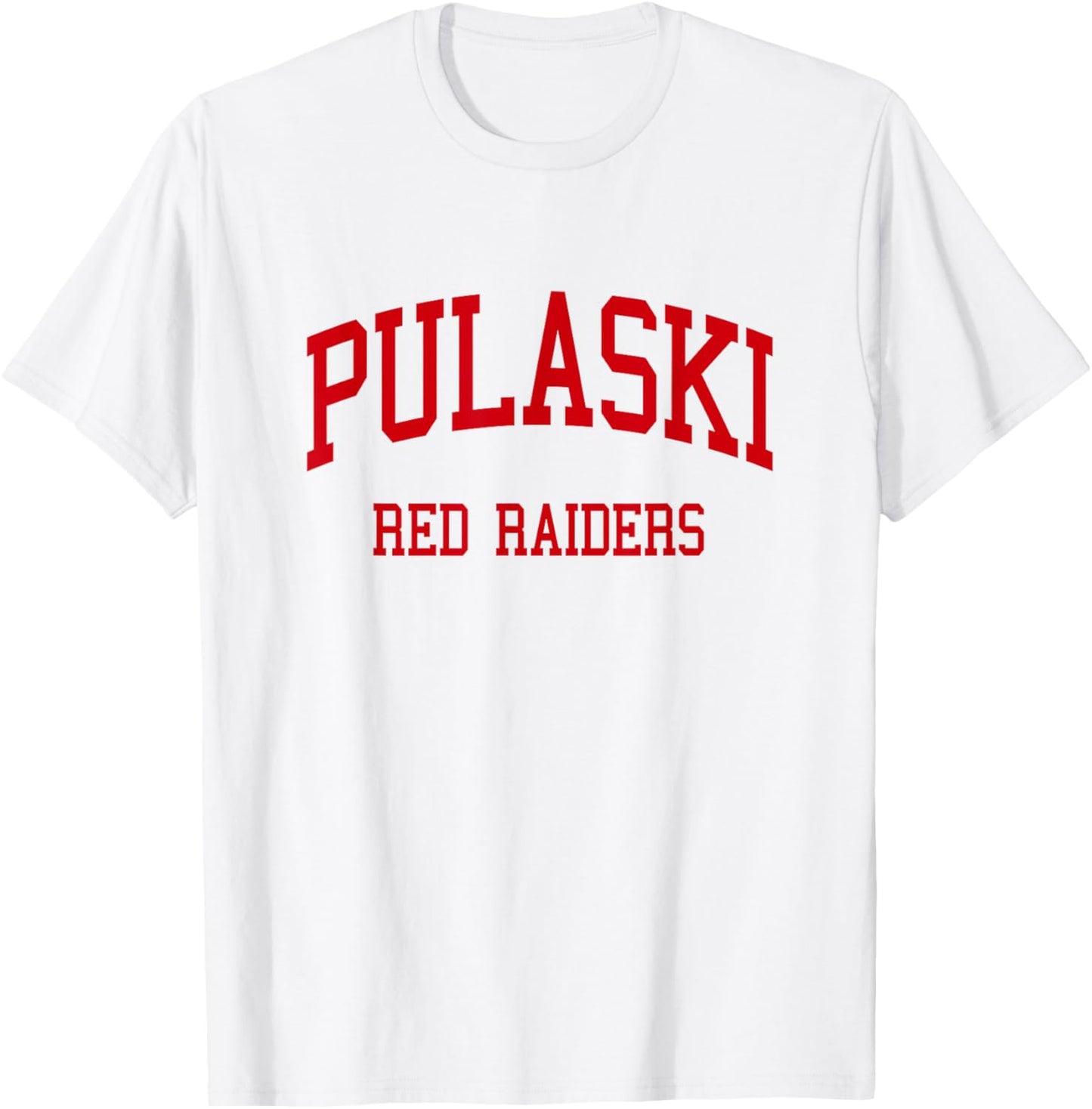 Pulaski High School HS Pulaski WI Retro T-Shirt - T-Shirt | White