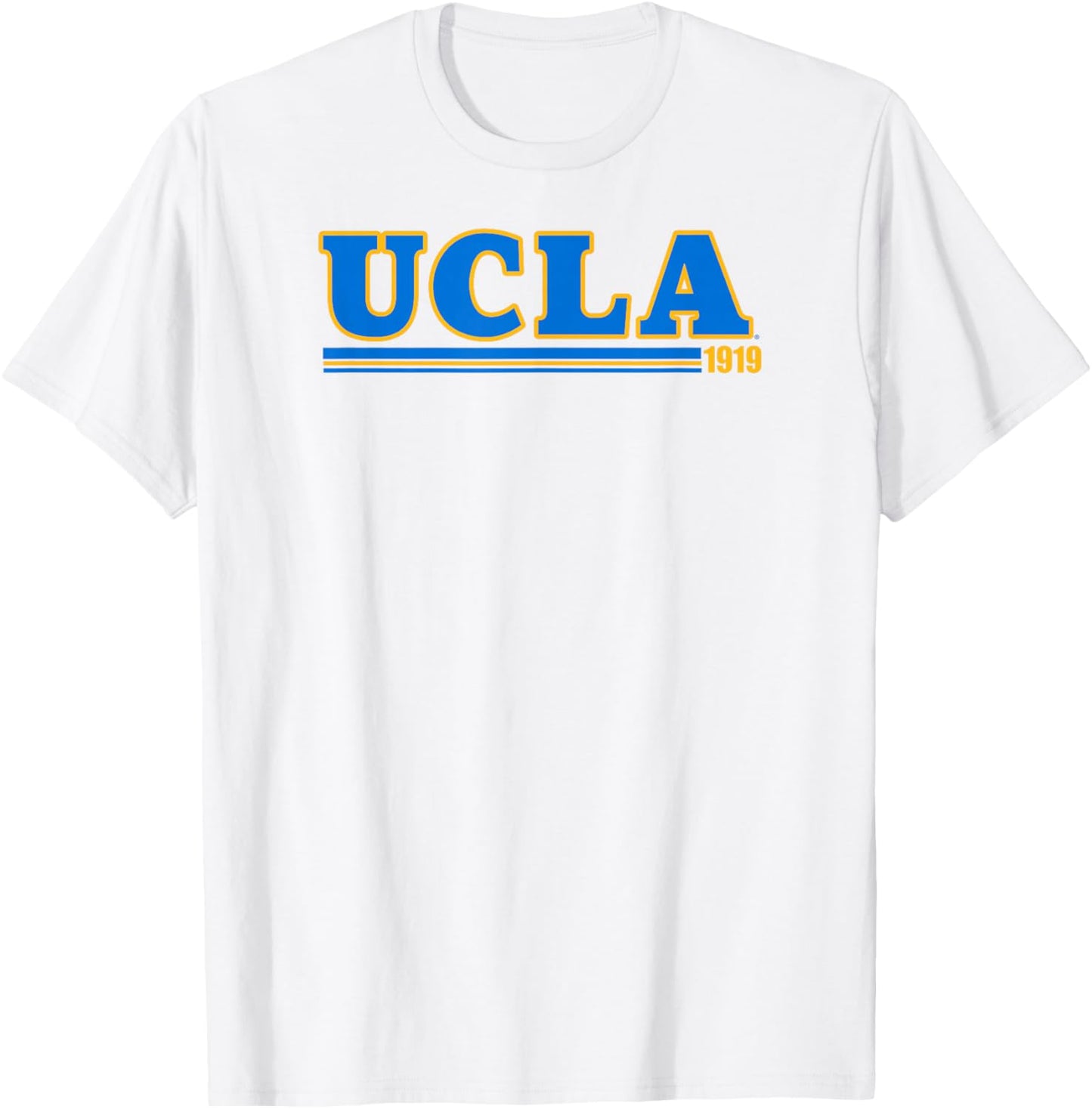 UCLA Bruins Plot Lines Officially Licensed T-Shirt - T-Shirt | White