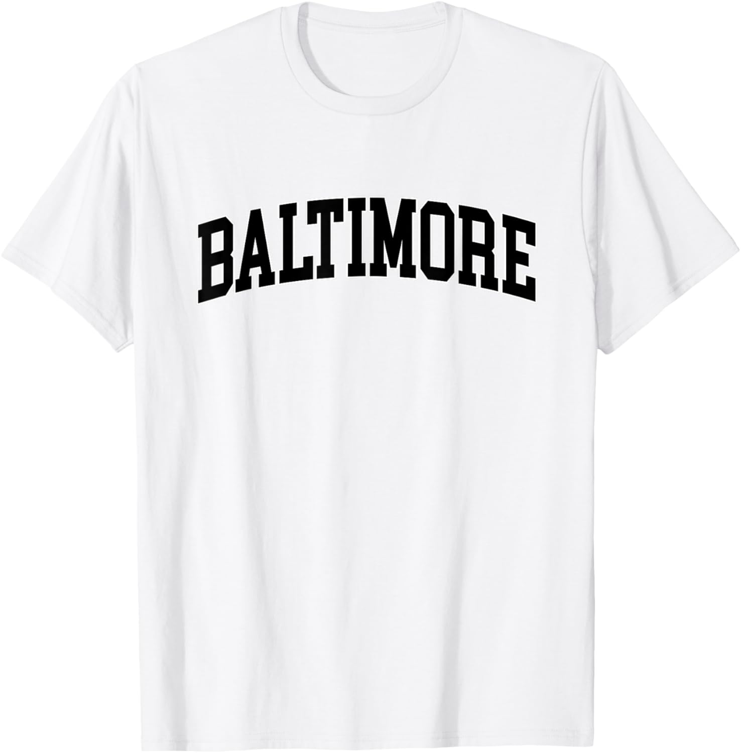 Baltimore - Throwback Design - Classic T-Shirt - T-Shirt | White