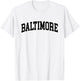 Baltimore - Throwback Design - Classic T-Shirt - T-Shirt | White