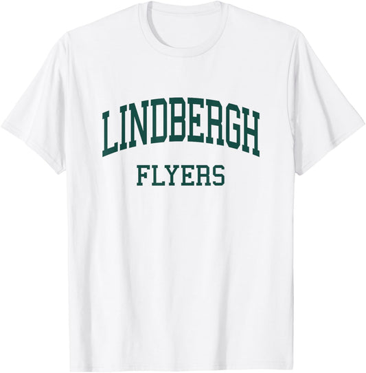 Lindbergh High School HS St. Louis MO Retro T-Shirt - T-Shirt | White